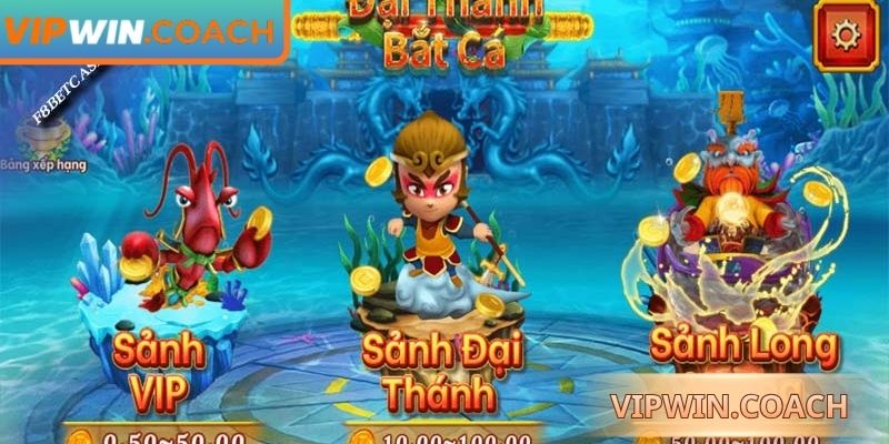 Hướng dẫn giúp tiếp cận, tận hưởng trọn vẹn thế giới bắt cá đại thánh Vipwin.