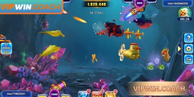 Khám phá vua bắn cá Vipwin với đồ họa, âm thanh sống động